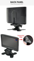 Monitor De Coche KTYDKP De 7 Pulgadas Con Cámara Trasera Para Camión Remolque Pantalla LED De Retroceso Para Estacionamiento 12-24V - details 6