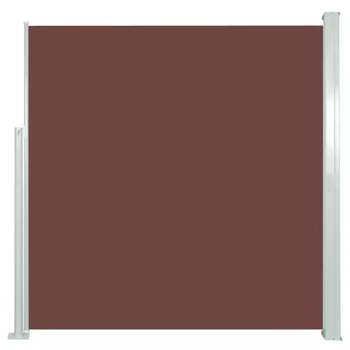 Toldo lateral retrácthil 140x300 cm marron - 1