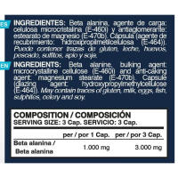 ERIX NUTRICION | BETA ALANINE 3000 MG. 90 Caps | Beta Alanina | Fuerza | Resistencia | Recuperación | Aminoácidos - details 5
