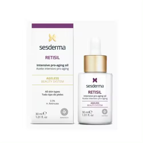 Sesderma Retisil Aceite Intensivo 30ml para el Cuidado de la Piel - Reducción de Arrugas y Firmeza - 1