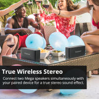 Tronsmart Mega Altavoz Bluetooth 5.0 Potente , 48W Graves Potentes con Sonido, 15H de Reproducción, IPX, Altavoces Portátil Inalámbrico, Speaker with Touch Control Soundbar support Voice Assistant,NFC,MicroSD - details 0