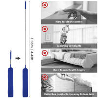 Cepillo De Limpieza Para Muebles Con Mango Extensible Y 2 Cubiertas De Microfibra Herramienta De Limpieza Para Bajo Muebles Gap Dust Cleaner - details 8