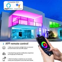 Miboxer Controlador LED WiFi+2.4G Con Music Rhythm Tuya Smart Y Control De Voz Para Google 2in1 5in1 Single Color/CCT/RGB/RGBW/RGBCCT - details 5