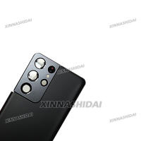 Carcasa De Batería Para Samsung S21 Ultra Con Marco De Cámara Y Lente Panel De Vidrio Trasero Cubierta De Plástico Compatible Con Marcas De Samsung - details 3