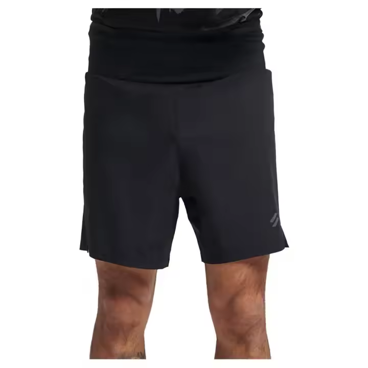 Superdry Pantalones Cortos Run Premium Negro - 1