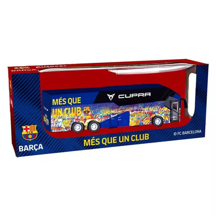 Bandai Autobús Coleccionable del FC Barcelona - Producto Oficial del Club - 1
