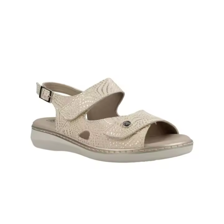 Sandalias Planas Pitillos 5580 Mujer Oro - 1