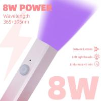 Mini Linterna Portátil Secador De Uñas LED UV Para Gel Pólipos De Uñas Lámpara De Secado Rápido USB Herramientas De Arte De Uñas Para Salón - details 4
