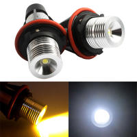 1Pc Lámpara LED Para Anillo De Ojo Ángel E39 E60 E87 X5 Luz Lateral Blanco Amarillo Material De Aluminio Aviación 12V Para Automóvil BMW - details 17