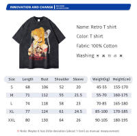 Camiseta Oversize Vintage Amane Misa Anime Death Note Manga Yagami Light Streetwear Mujer Camiseta De Manga Corta Para La Primavera Y Verano - details 1