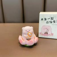 Juguetes De Capibara Kawaii En Resina Y Madera Miniaturas Animales Pez Decoración De Escritorio Regalos Únicos Para Estudiantes - details 11