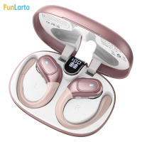 Auriculares Bluetooth 5.3 Deportivos Con Mango IPX7 Impermeables Wireless 75 Hrs Pantalla LED Botones Físicos Para Videojuegos Y Oficina - details 0