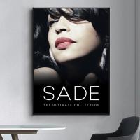 Pegatina De Pared Vintage De La Cantante S-Sade Adu Para Decoración De Sala De Estar Bar Moderno Estilo Retro Y Nostálgico Impresión Digital HD Sin Marco - details 1