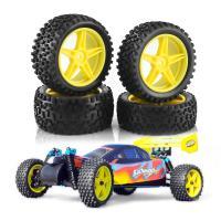 Pneumáticos De Goma RS Para Coche RC off Road Resistente Al Desgaste Rueda De Plástico Para HSP 94107 94166 94106 94155 Tamiya Wltoys 144001 - details 4