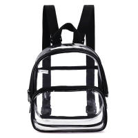 Mochila Transparente De PVC Impermeable Para Mujer Y Hombre Mochila De Viaje Casual Para Estudiantes Exterior Con Cierre De Cremallera - details 0