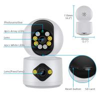 Cámara de vigilancia de seguridad interior para el hogar, Monitor de mascotas para bebés, seguimiento automático, domo inalámbrico, PTZ, IP, P2P, ICsee, 4MP, 2K, WIFI - details 2