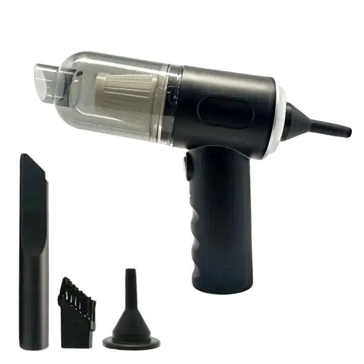 Aspiradora portátil 3 en 1: Soplador y aspirador inalámbrico de Mano para la ropa de Automóviles y el hogar - 1