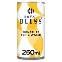 ROYAL BLISS signature tonic water con notas de Yuzu y cardamomo -  Caja 24 latas 250ml - Tónica premium lata - details 0