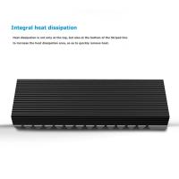 Jonsbo M2 2280 Disipador De Calor De Aluminio Para SSD M.2 NVMe Con Goma Térmica Para Enfriamiento Del Disco Duro NVMe Compatible Con PS5 - details 6