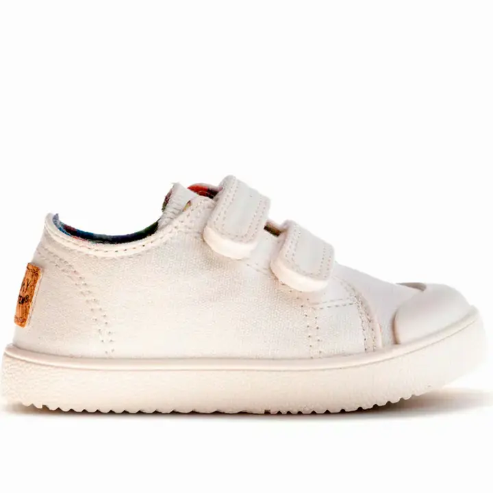 Zapatillas Niños de Lona Pablosky 980100 Lavada Blanco 106212  MARCAS NIÑOS Pablosky Zapatillas Zapatillas de vestir Envío Gratuito - 1