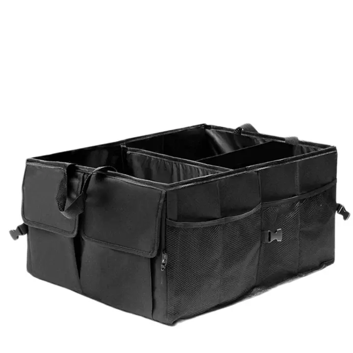 Caja organizador para maletero de coche, plegable nailon resistente transpirable impermeable asas y compartimentos Heniak Store envio urgente desde españa - 1