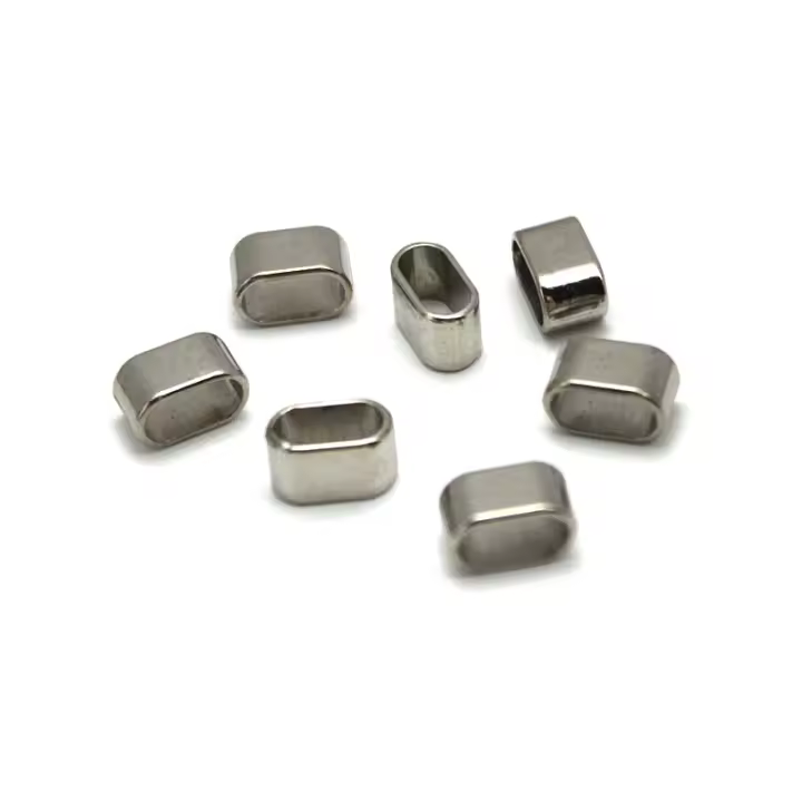 30PCS Abalorios De Metal Con Agujero Grande Para Fabricación De Joyas DIY Encantos Lados Accesorios Para Pulseras Suministros Al Por Mayor - 1