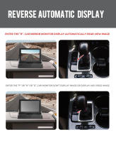 Cámara De Visión Trasera Para Coche KTYDKP Con Monitor Plegable Para Parkings Y Camión Pantalla HD De 4.3 Pulgadas Instalación Fácil Ángulo De Visión 170° - details 11