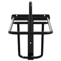 vidaXL Soporte de silla montura de pared plegable hierro negro - details 3