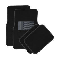 Juegos de Alfombra para Coche Universal, Alfombrillas Flocado Duradero para Automóvil, Juego de 4 Moquetas Antideslizantes de PVC, Adecuado para Todo Tipo de Vehículos Protección para Turismo Completo - details 0