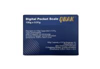 Báscula de Bolsillo Digital QBAK 0.01g-100g – Mini Balanza Portátil con 6 Modos, Tapa Desmontable, Pantalla LCD Retroiluminada - details 1
