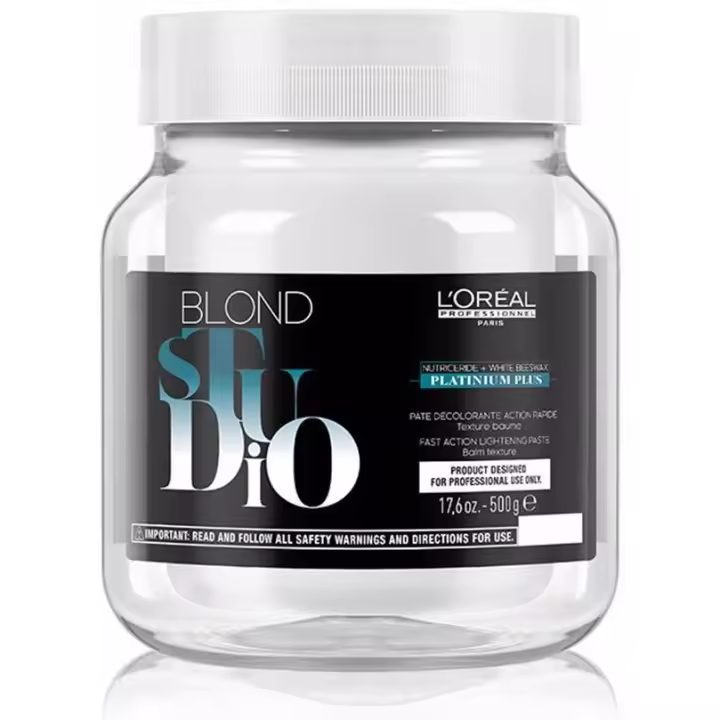 L'Oreal Blond Studio 7 Pasta Decoloración Platinium Plus 500G - 1