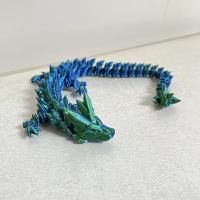 Nueva Figura De Dragón Chino 3D Con Articulaciones Completa Decoración Para El Hogar Juguete Creativo Coleccionable - details 13