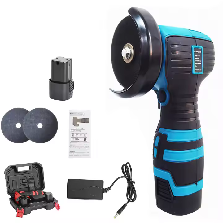 Amoladora angular eléctrica inalámbrica de 12V, 800W, 19500rpm, batería de litio, Mini máquina pulidora, amoladora eléctrica de corte de diamante - 1