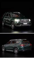 Mercedes Benz GLS63 AMG Modelo De Coche De Aleación 1:24 SUV Simulación Con Sonido Y Luz Juguete Para Niños Regalos Sin Batería Material Plástico - details 4