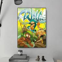 Póster De Lienzo HD Wakfu Personalizable Arte De Pared Para Juego Cool Decoración De Hogar Estilo Clásico Material De Lienzo Forma Rectangular Horizontal - details 3
