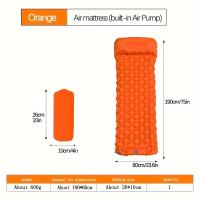 Colchón Inflable Para Camping Al Aire Libre Con Cojines Matrícula Ultraligera Con Bomba De Inflado Integrada Para Senderismo - details 7
