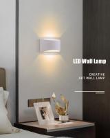 Lámpara De Pared LED 7W Blanca Impermeable IP65 Para Exteriores Iluminación Moderna Para Hogar Decoración Para Dormitorio Sala De Estar Cocina 110V 220V - details 0