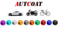 AUTCOAT 4Pcs/Set Cubiertas De Polvo Para Válvulas De Rueda De Bicicleta Motocicleta Camión Y Coche Aluminio Compatible Con Todas Las Tamaños De Válvulas - details 0