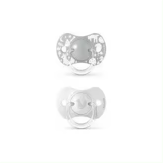 Suavinex Chupete Todosilicona Tetina Fisiológica Sx Pro 0-6, 2 Unidades - 1
