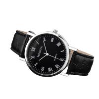 Reloj De Lujo De Cuarzo Con Dial De Cuero Reloj Casual De Pulsera Material De Correa De Cuero Resistente Al Agua Estilo Fashion & Casual - details 2
