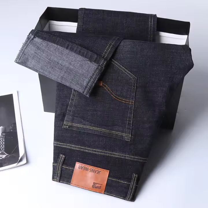 Nuevos Pantalones De Negocios Para Hombre Con Estilo Ligero Y Moderno Tejidos Suaves Y Elásticos Moda Casual Ropa Masculina - 1
