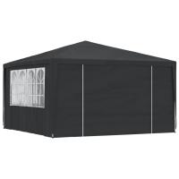 vidaXL Carpa Profesional para Fiestas con Paredes 4x4m Campamento Toldo Color Azul,  Blanco,  Antracita y mas - details 2