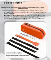 Bolsa De Tubo Superior OFFBONDAGE Para Bicicleta Impermeable Accesorio De Ciclismo Bolsa De Marco Frontal MTB Y Carretera Con Tornillo Y Correa Para Viaje - details 10