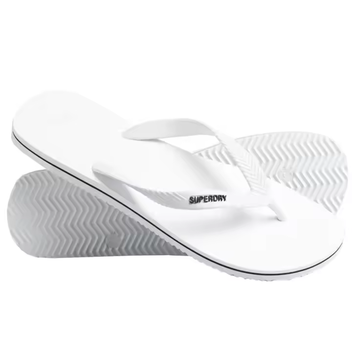 Calzado hombre Chanclas Superdry Sandalias Vintage Classic Blanco - 1