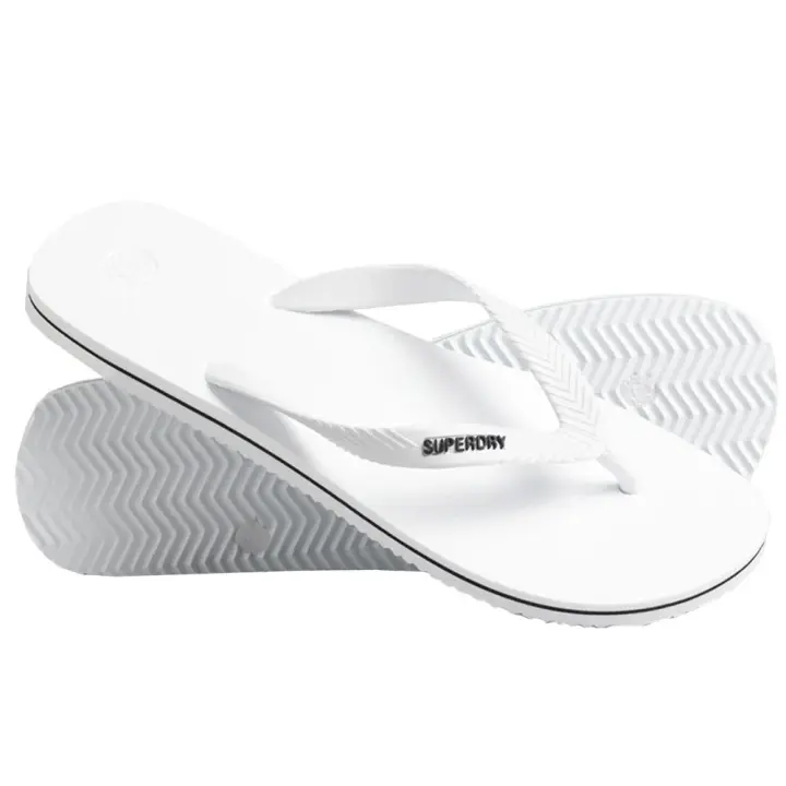Calzado hombre Chanclas Superdry Sandalias Vintage Classic Blanco - 1