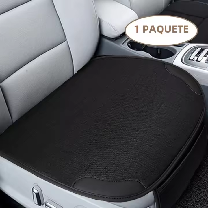 Funda De Asiento De Coche Universal Para Todas Las Estaciones Almohadilla Protectora De Silla De Automóvil Flax Suave Accesorios Para Vehículos - 1