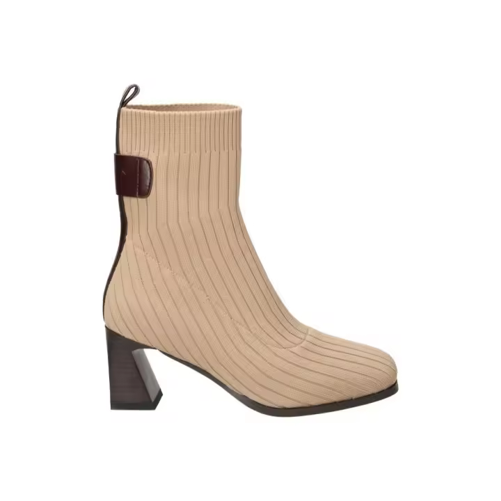 BOTINES DIVINITY SHOES 84303B MODA JOVEN BEIGE - 1
