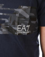 Emporio Armani EA7 Camiseta Algodón Hombre Azul Oscuro 3ZPT44PJ30Z 1554 - details 6