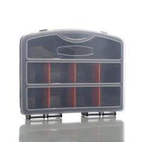 Caja De Almacenamiento Para Herramientas Portátil 19x15x4cm Organizador Multicuadrícula Resistente Al Agua Para Pequeños Objetos - details 0