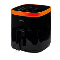 Ostark Freidora de Aire 5L  5.5L 6L 16L Sin Aceite, 1400W, Pantalla Táctil, 80-200°C, 60 Min Temporizador, Capacidad Grande, Fácil Limpiar, 220-240V ~ Para Cocina Saludable - details 5